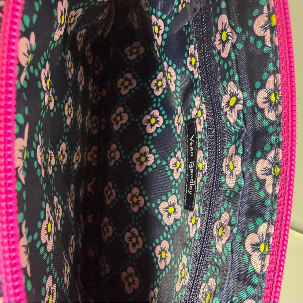 NWOT Vera Bradley Little Hipster Crossbody Bag Women’s Pink Floral Crossbody Bag - Picture 9 of 11